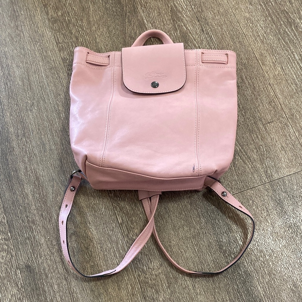 Longchamp Blush Pink Backpack